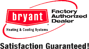 Bryant Factory Authorized Dealer logo